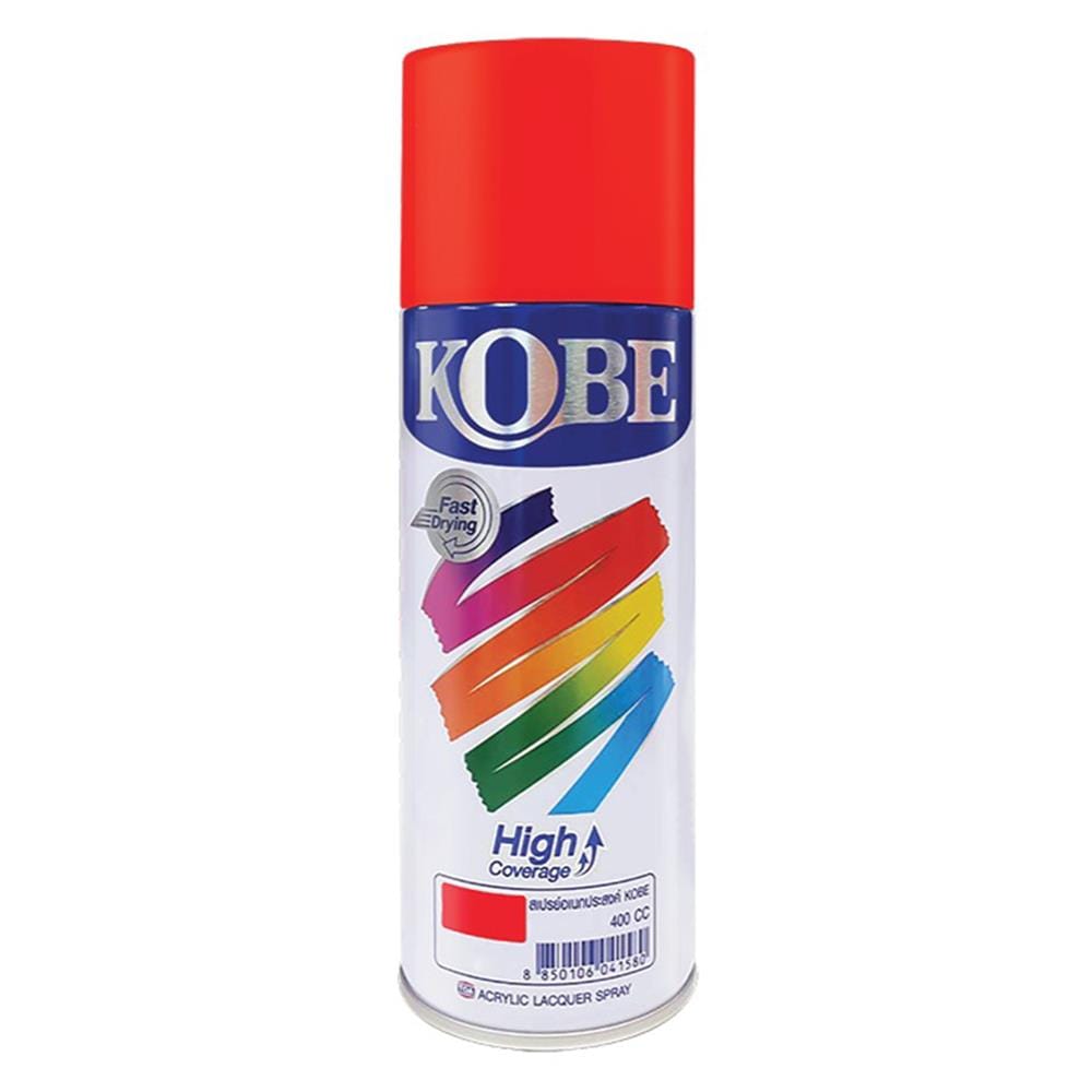 สีสเปรย์ KOBE 955 สีแดงเฟอร์รารี่ 400 ซีซี