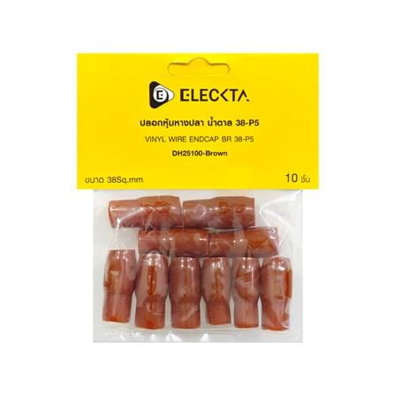 ปลอกหุ้มหางปลา ELECKTA 38-P5 สีน้ำตาล (แพ็ก 10 ชิ้น)_2