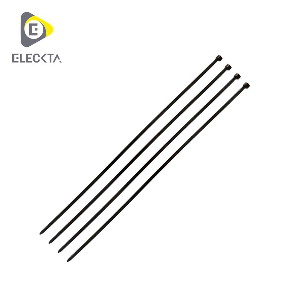 เคเบิ้ลไทร์ ELECKTA 10 นิ้ว สีดำ (แพ็ก 100 เส้น)
