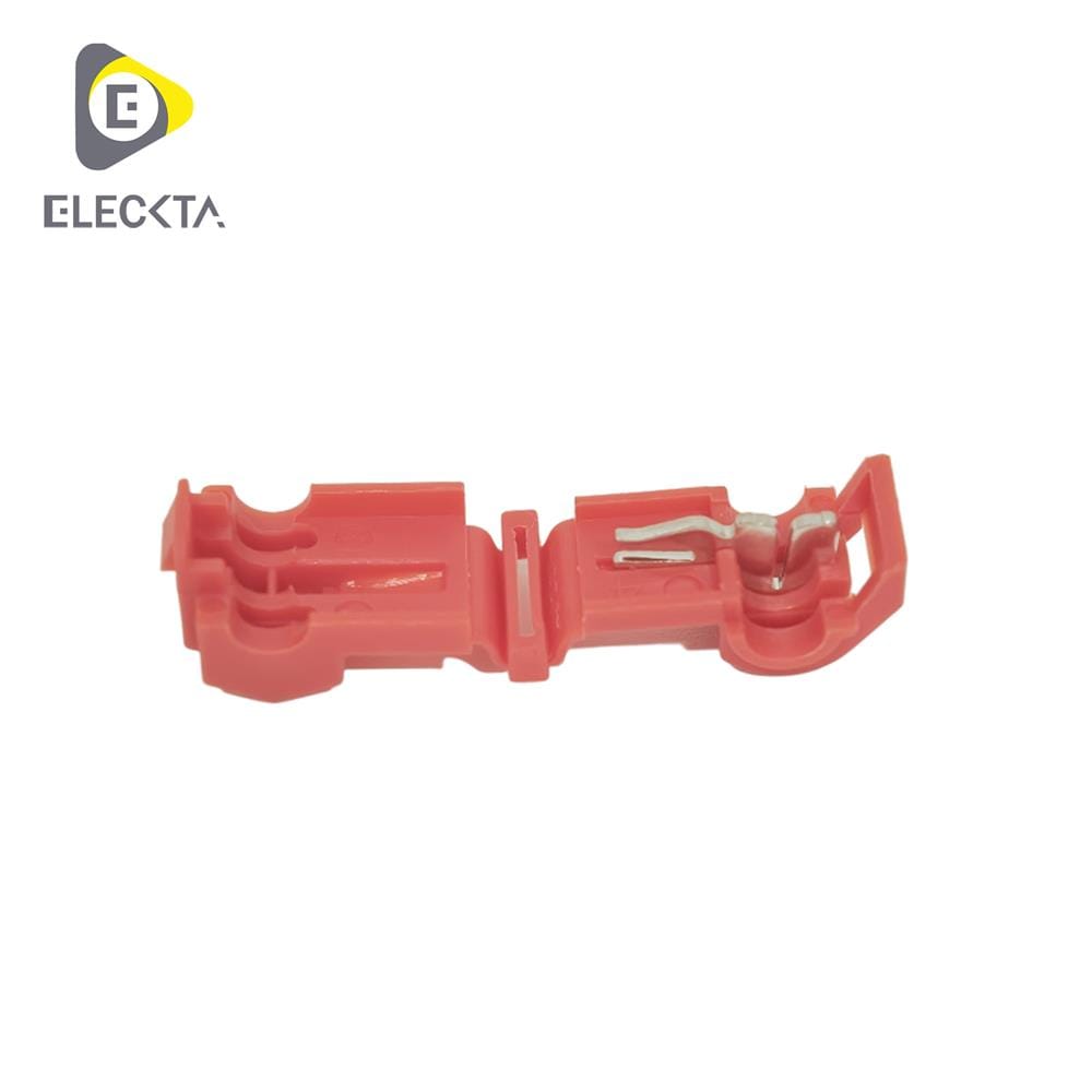ตลับต่อสายไฟ ELECKTA 0.5 - 1.0 ตร.มม. สีแดง