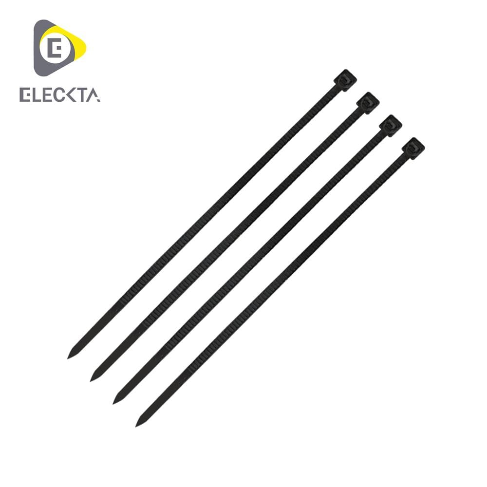 เคเบิ้ลไทร์ ELECKTA 4 นิ้ว สีดำ (แพ็ก 100 เส้น)