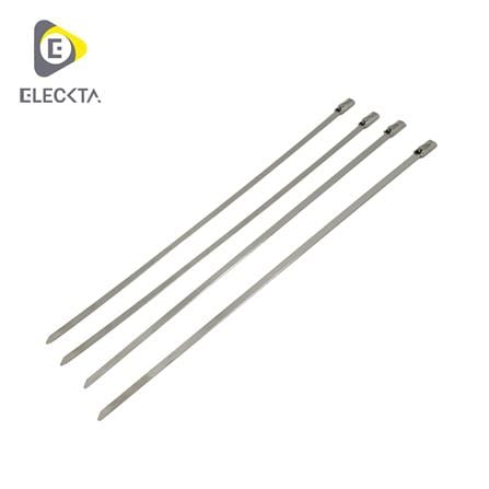 เคเบิ้ลไทร์สเตนเลส ELECKTA 8 นิ้ว สีเงิน (แพ็ก 50 เส้น)_0