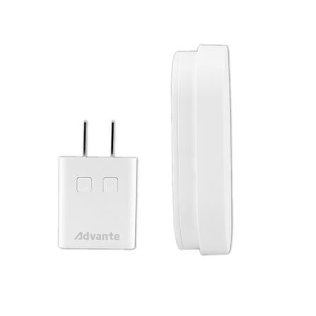 กระดิ่งรีโมทไร้สาย ADVENTE รุ่น มินิ FLP-316 สีขาว_1