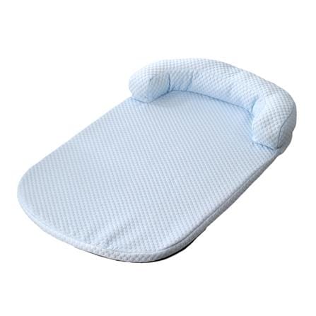 เบาะหมอนสัตว์เลี้ยง DPETT SIZE L 100x75 ซม. สีฟ้า_0