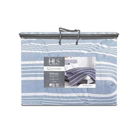 ผ้านวม HOME LIVING STYLE HORIZON 70x90 นิ้ว สี NAVY_3
