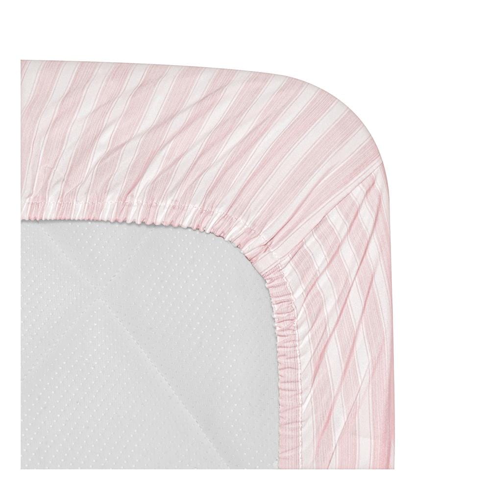 ชุดผ้าปูที่นอน 5 ฟุต (ชุด 6 ชิ้น) HOME LIVING STYLE LINEA สี PINK