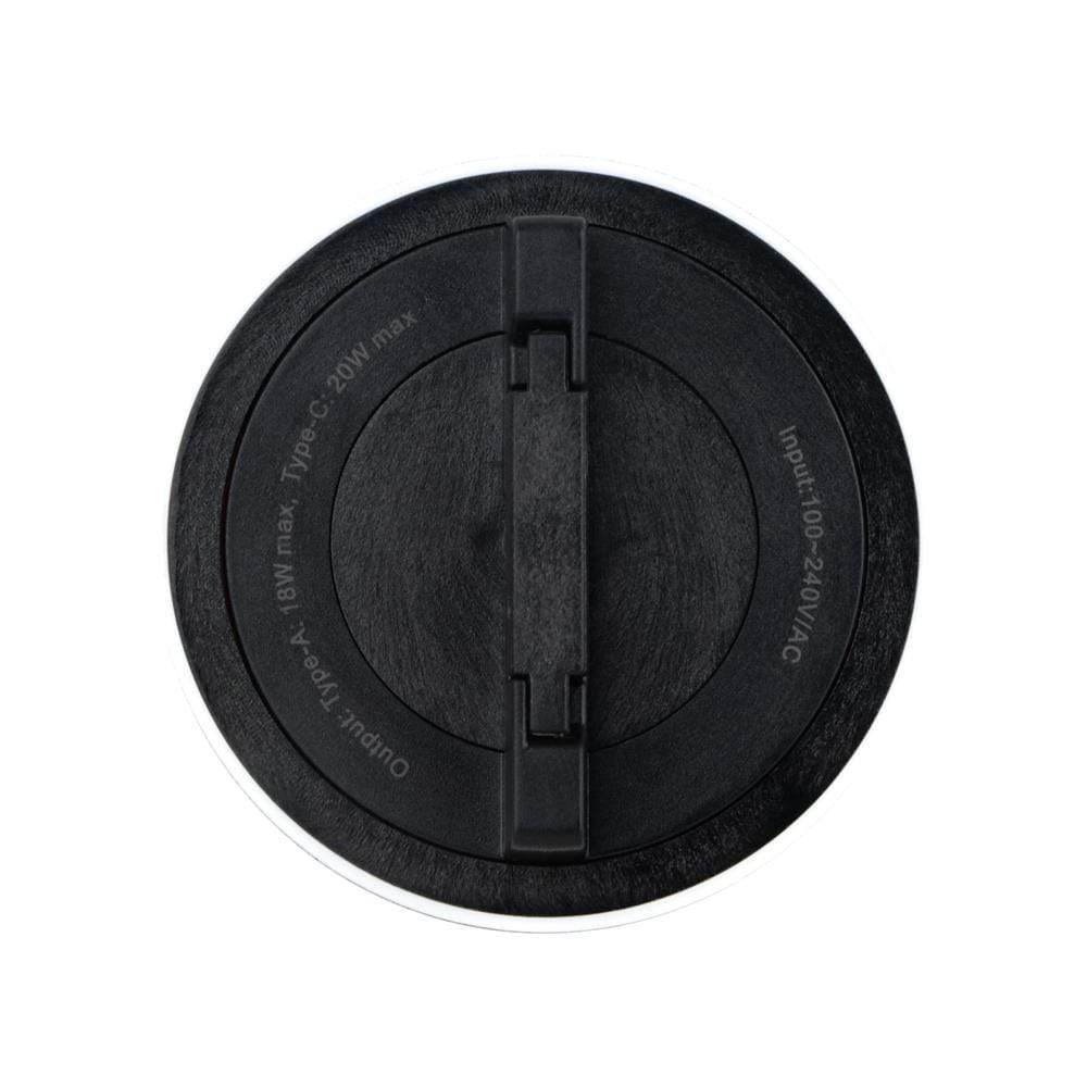 เต้ารับไร้สาย HACO USB TYPE A/C TR-USB/ACQ-WE สีขาว