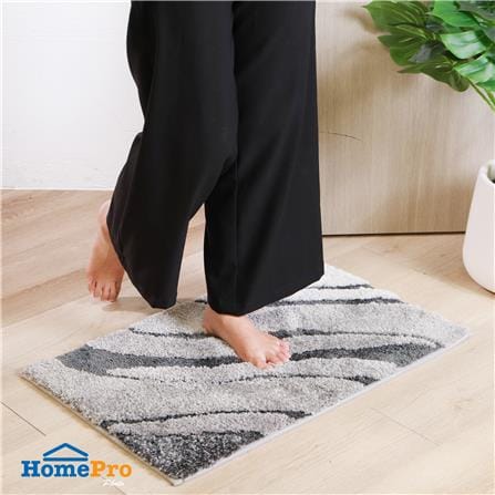 พรม HOME LIVING STYLE ORGAN 45X70 ซม. สีเทา_7