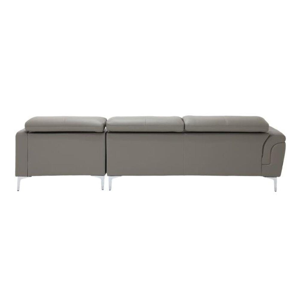 โซฟาเข้ามุมขวา SB FURNITURE GEEZER 19236743 สีเทาอ่อน