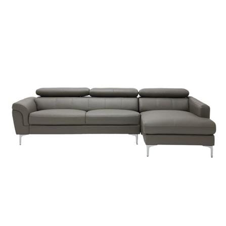 โซฟาเข้ามุมขวา SB FURNITURE GEEZER 19236743 สีเทาอ่อน_0