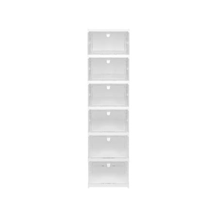 กล่องรองเท้า 6 ช่อง STACKO KLEAR 34.5X25.5X105.8 ซม. สีใส_2
