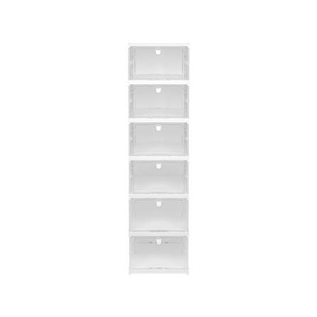 กล่องรองเท้า 6 ช่อง STACKO KLEAR 34.5X25.5X105.8 ซม. สีใส_1