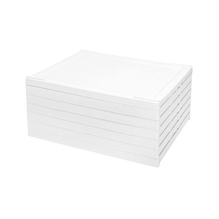 กล่องรองเท้า 6 ช่อง STACKO KLEAR 34.5X25.5X105.8 ซม. สีใส_4