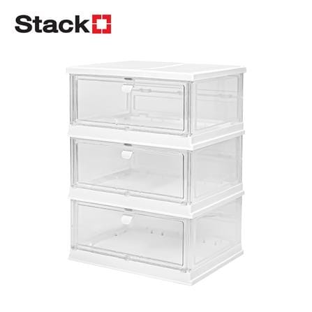 กล่องรองเท้า 3 ช่อง STACKO KLEAR 52.7X34.8X67.51 ซม. สีใส_1