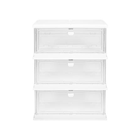 กล่องรองเท้า 3 ช่อง STACKO KLEAR 52.7X34.8X67.51 ซม. สีใส_2