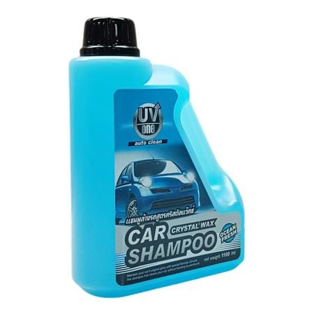แชมพูล้างรถ UV ONE สูตรคริสตัล แวกซ์ 1.1 ลิตร โอเชียน เฟรช_1
