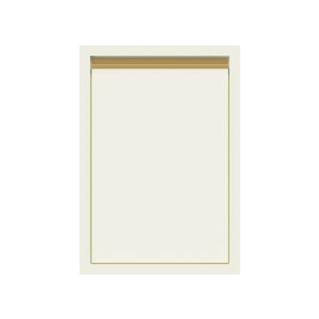 บานซิงค์เดี่ยวเรียบ JUPITER JUVENTAS 47x67 ซม. สีขาว