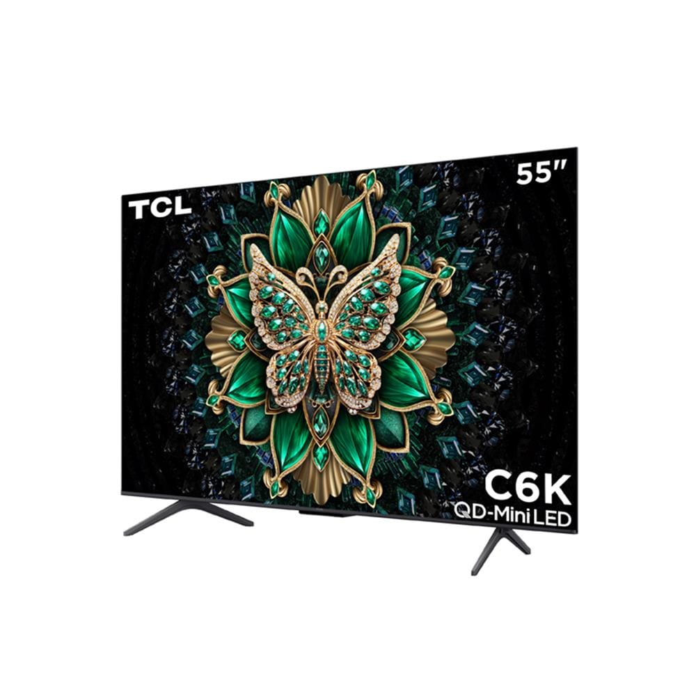 ทีวีคิวดี มินิแอลอีดี 55 นิ้ว TCL (4K, LED, GOOGLE TV) 55C6K