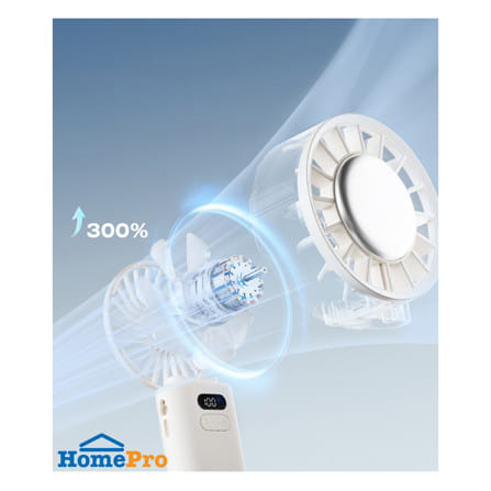พัดลมพกพา 1 นิ้ว SOTHING STG ENGINE ICE Z สีขาว_2