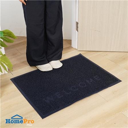 พรมเช็ดเท้าดักฝุ่น HOME LIVING STYLE W.NEO 60X80 ซม. สีน้ำเงิน_5