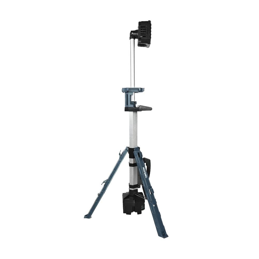 ชุดไฟสปอร์ตไลท์ไร้สายพร้อมขาตั้งพื้น (เฉพาะตัวเครื่อง) ROWEL DWL100-B