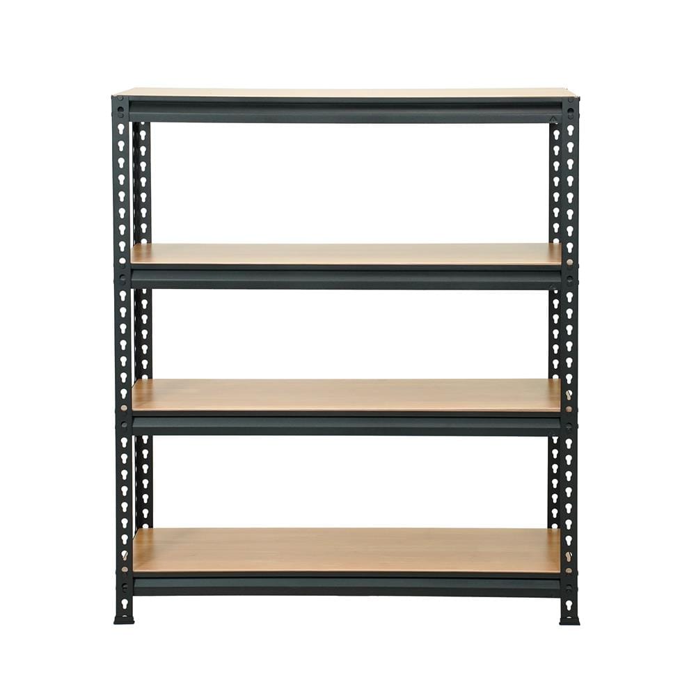 ชั้นวางของโล่ง 4 ชั้น FURDINI BROOKLYN 90 ซม. สีดำ