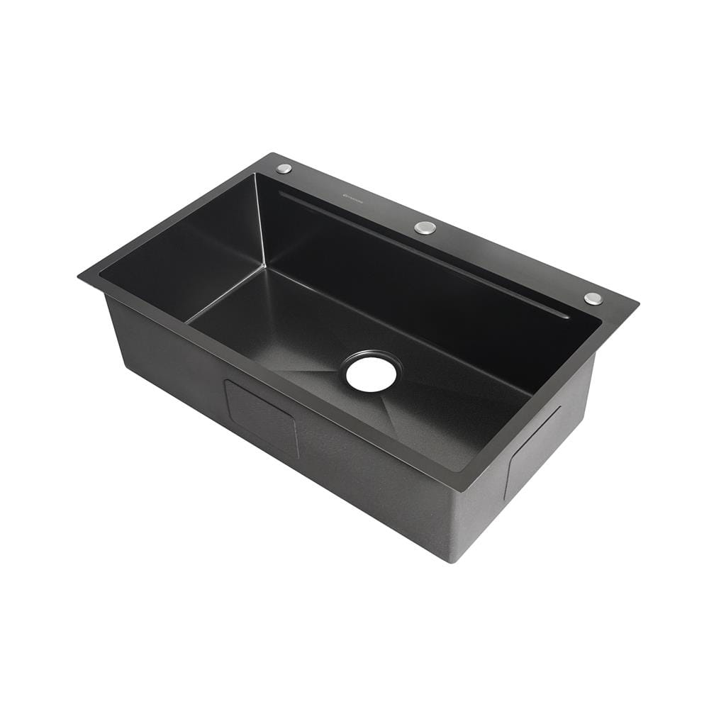 ซิงค์ฝัง 1 หลุม DYNA HOME DH-8050-BKMS1B สีดำ