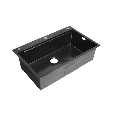 ซิงค์ฝัง 1 หลุม DYNA HOME DH-8050-BKMS1B สีดำ_3