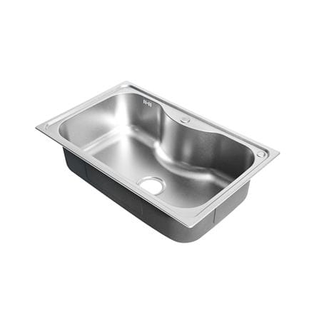 ซิงค์ฝัง 1 หลุม DYNA HOME DH-8050-STMS1B สเตนเลส_2