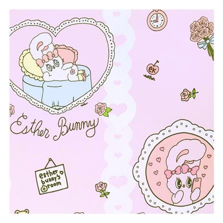 ชุดผ้าปูที่นอน 3.5 ฟุต (ชุด 6 ชิ้น) LEILALYNN ESTHER BUNNY สี PINK_4