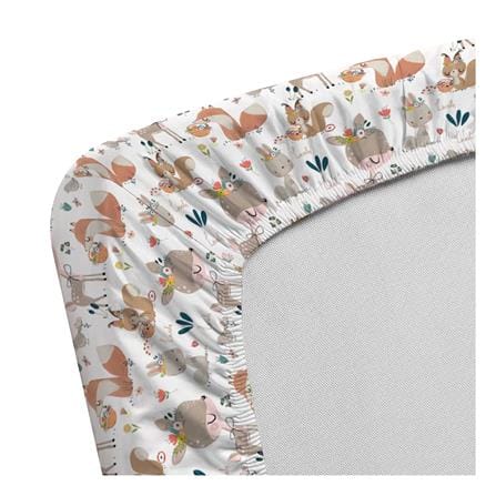 ชุดผ้าปูที่นอน 3.5 ฟุต (ชุด 6 ชิ้น) LEILALYNN DEER LOVE สี WHITE_2