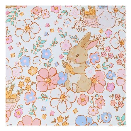ชุดผ้าปูที่นอน 5 ฟุต (ชุด 6 ชิ้น) LEILALYNN RABBITS GARDEN สี PINK_4
