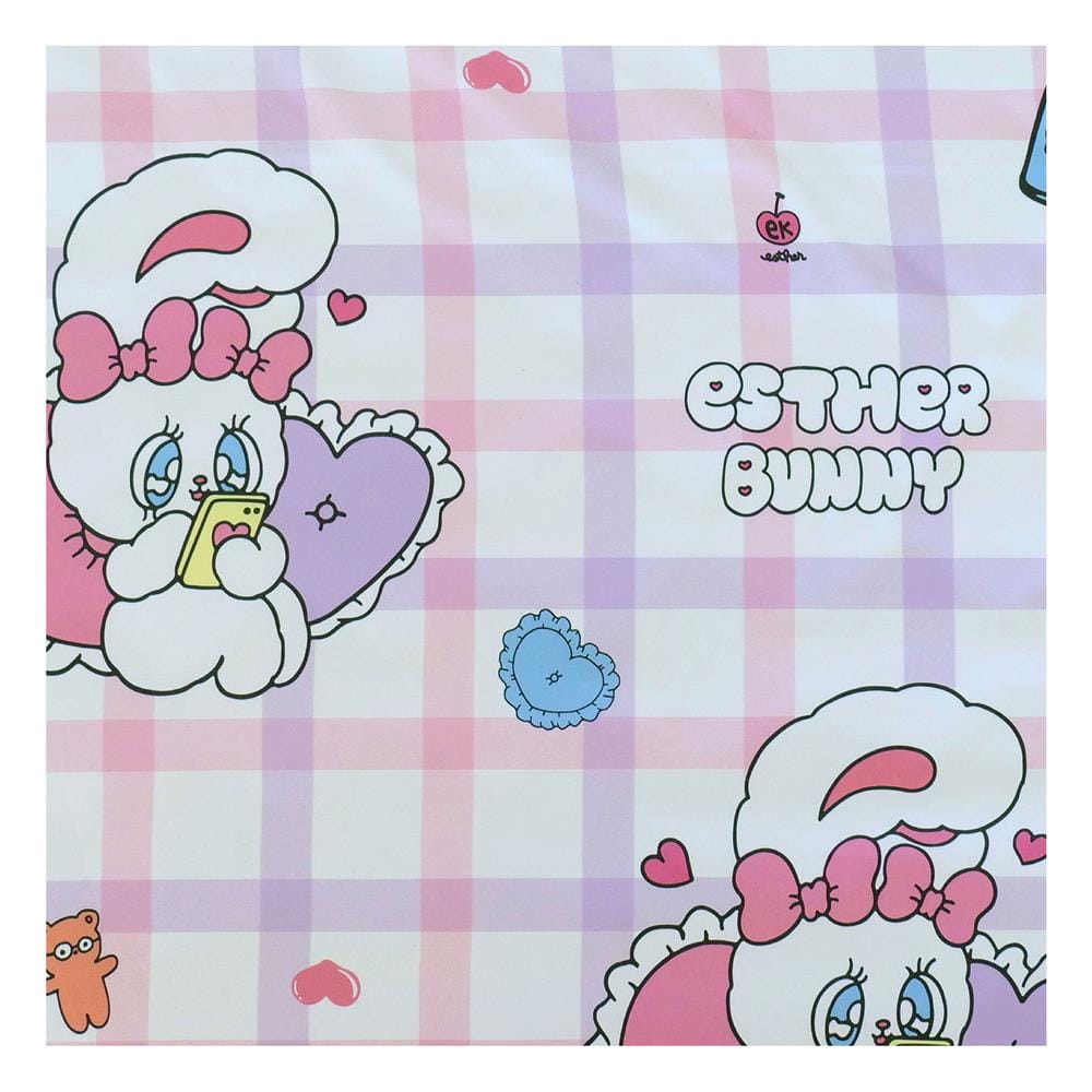 ชุดผ้าปูที่นอน 6 ฟุต (ชุด 6 ชิ้น) LEILALYNN ESTHER BUNNY สี PINK