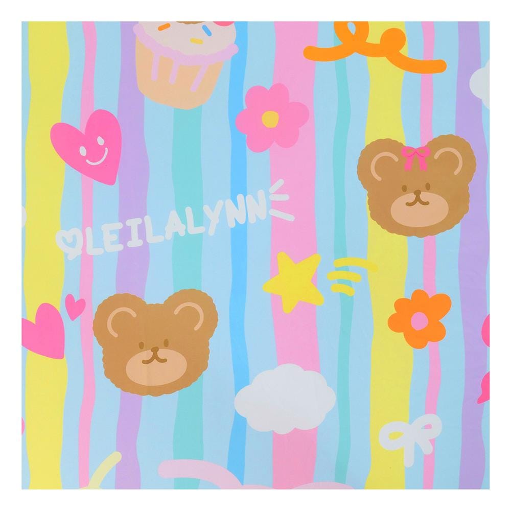 ชุดผ้าปูที่นอน 5 ฟุต (ชุด 6 ชิ้น) LEILALYNN FLUFFY BEARY สี BLUE