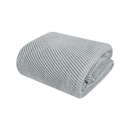 ผ้าห่ม HOME LIVING STYLE STRIPE 60X80 นิ้ว สี GREY_0