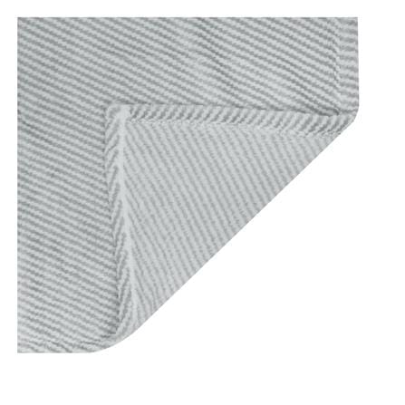 ผ้าห่ม HOME LIVING STYLE STRIPE 60X80 นิ้ว สี GREY_2