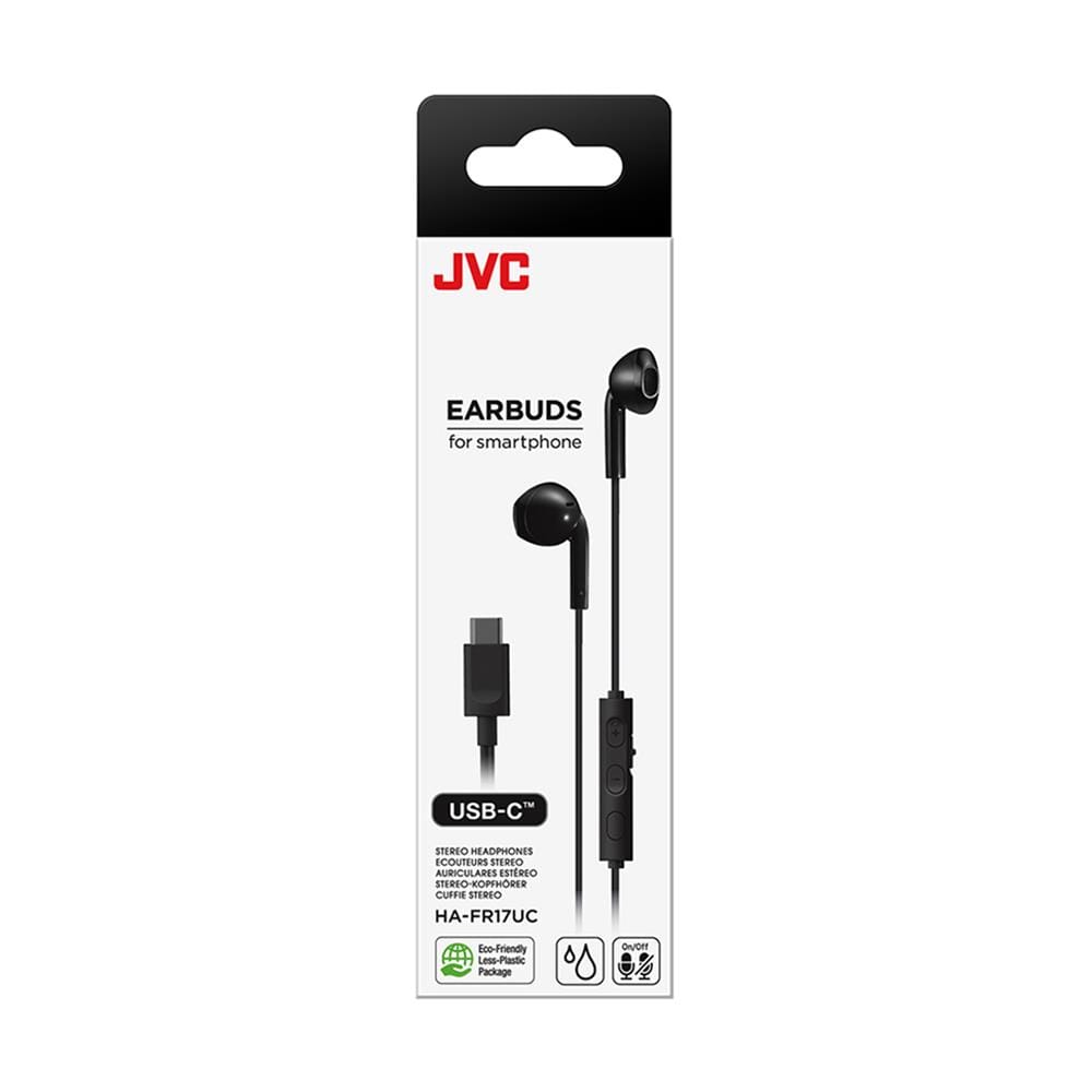 หูฟัง JVC HA-FR17UC สีดำ