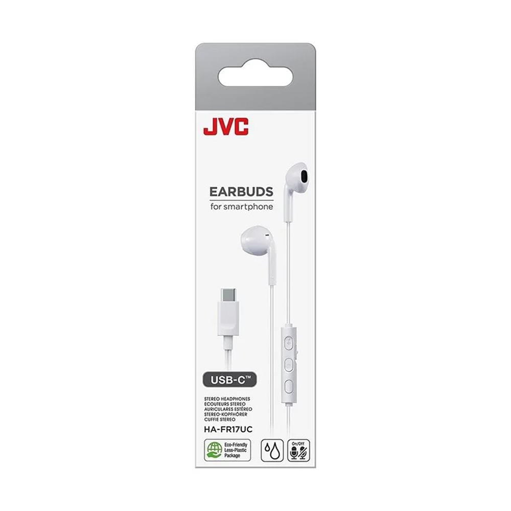 หูฟัง JVC HA-FR17UC สีขาว