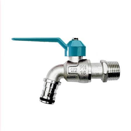 ก๊อกสนามแฟนซี SANWA 1/2 นิ้ว สีเขียว_1