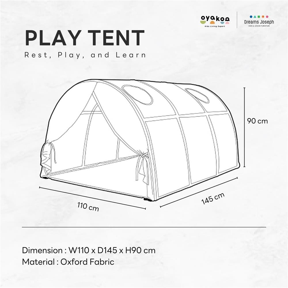เต็นท์เด็ก OYAKOO TENT BED PART BLUE 922017 สีฟ้า
