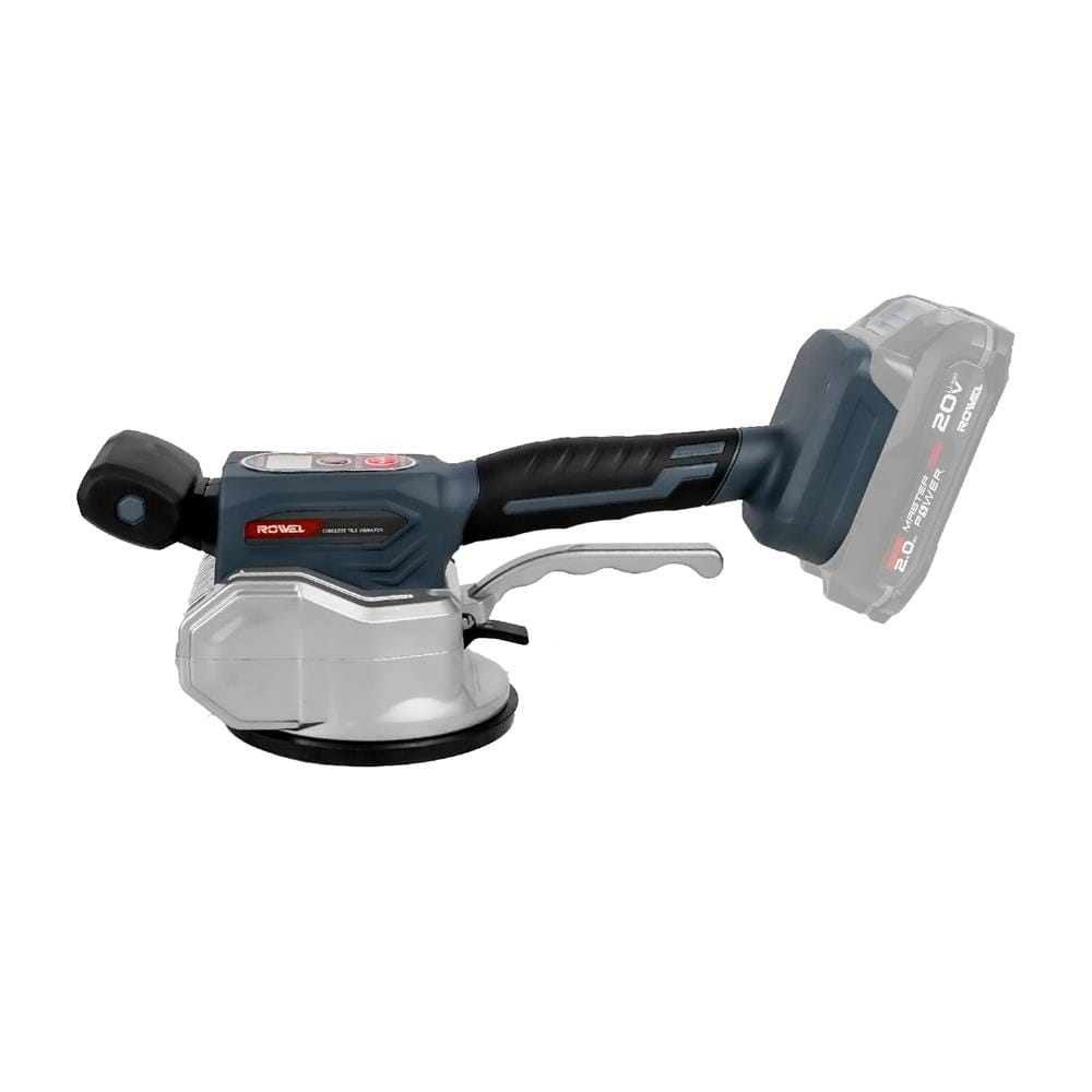 เครื่องดูดสั่นกระเบื้องไร้สาย (เฉพาะตัวเครื่อง) ROWEL DLT123-B 20 โวลต์