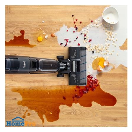 เครื่องดูดฝุ่นถูพื้นไร้สายอัจฉริยะ TEFAL X-CLEAN 4 GF5035F0 สีเทา_8
