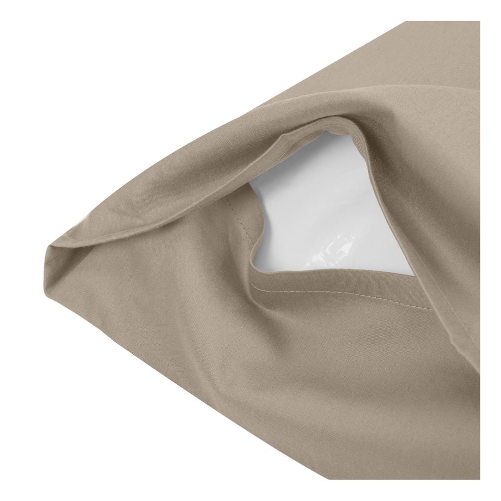 ปลอกหมอนหนุน HOME LIVING STYLE COTTON SATEEN SMALL II สี BROWN