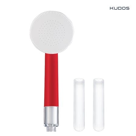 ชุดฝักบัวเฉพาะหัวพร้อมฟิลเตอร์ KUDOS TUBU สีแดง (ฟิลเตอร์ 2 ชิ้น)_0
