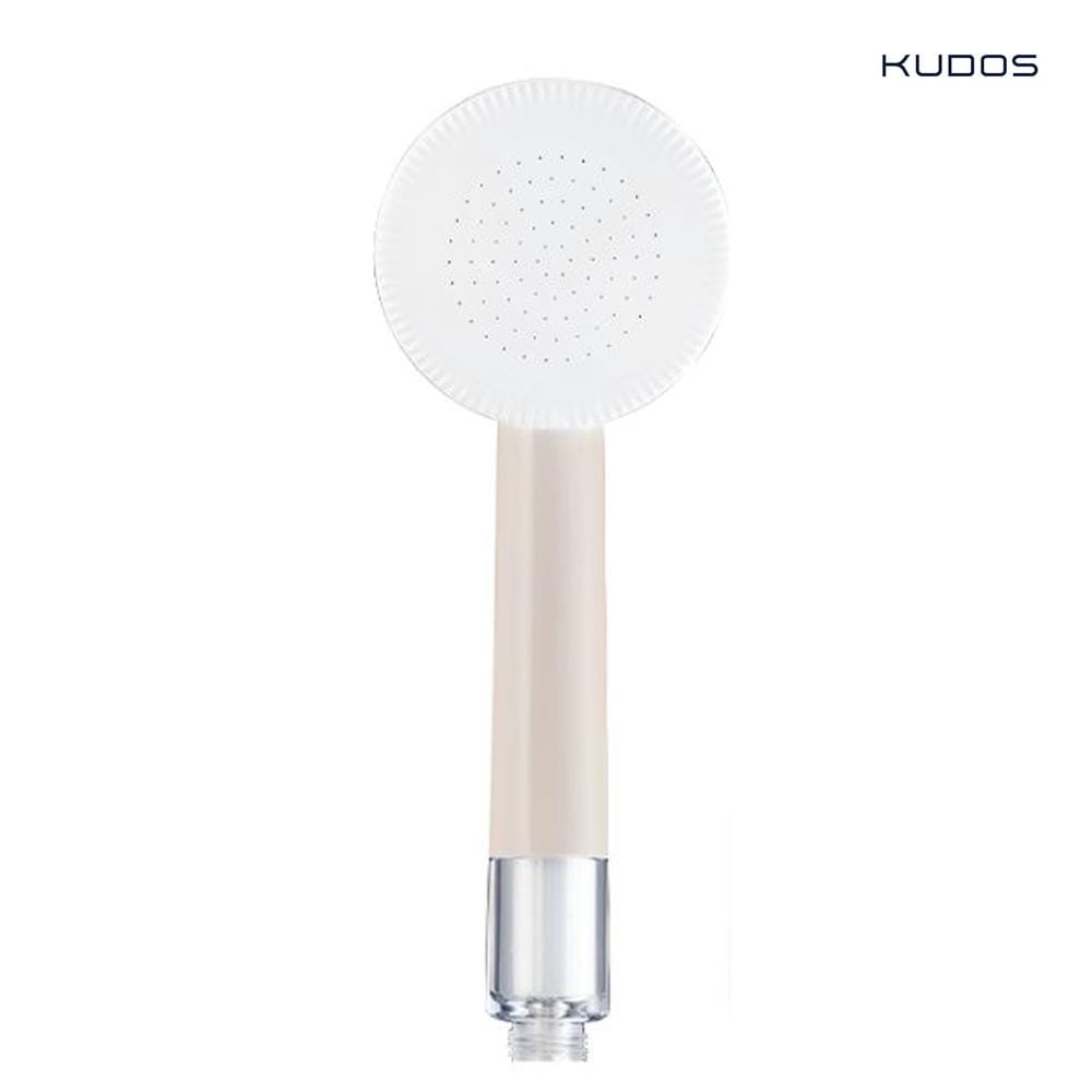 ฝักบัวเฉพาะหัวพร้อมฟิลเตอร์ KUDOS TUBU สีครีม