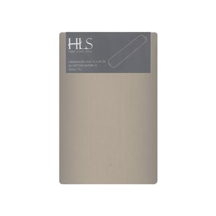 ปลอกหมอนข้าง HOME LIVING STYLE COTTON SATEEN II สี BROWN_3