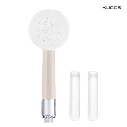 ชุดฝักบัวเฉพาะหัวพร้อมฟิลเตอร์ KUDOS TUBU สีครีม (ฟิลเตอร์ 2 ชิ้น)_0