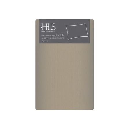 ปลอกหมอนหนุน HOME LIVING STYLE COTTON SATEEN EXTRA JOY II สี BROWN_3