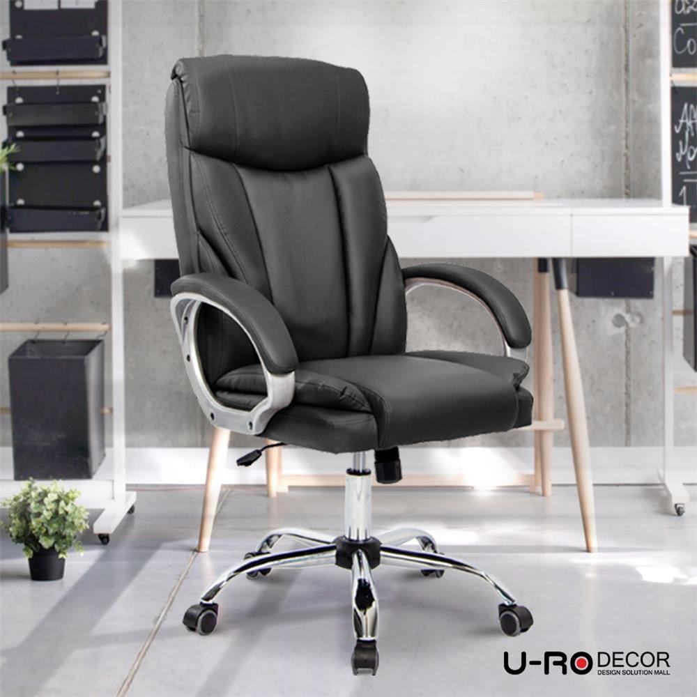 เก้าอี้สำนักงาน U-RODECOR PORTER สีดำ