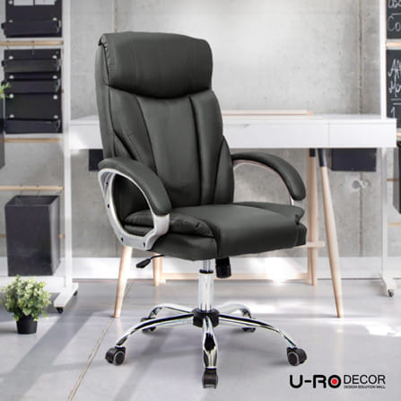 เก้าอี้สำนักงาน U-RO DECOR PORTER สีดำ_4